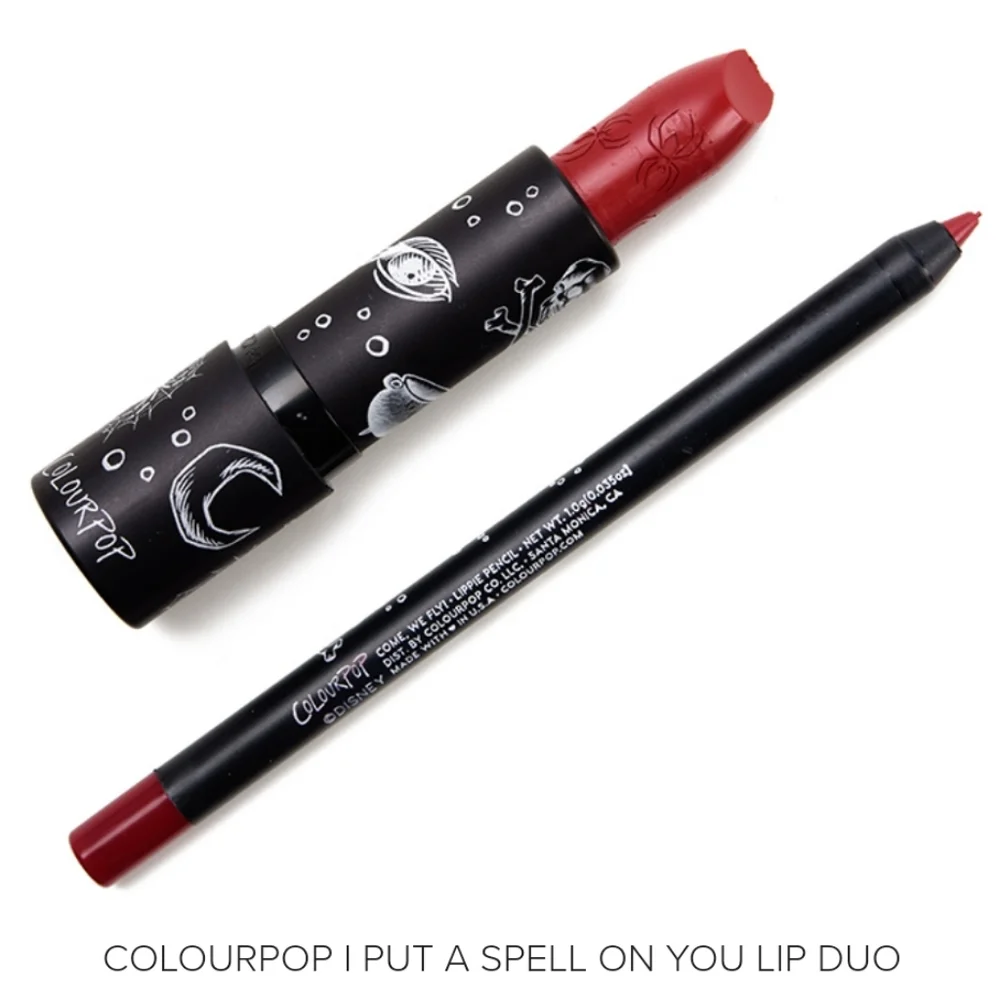 SOLD!!! Colourpop I Put A Spell On You Disney Hocus Pocus Lipstick & Liner Set! - Picture 2 of 14